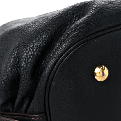 Louis Vuitton Mahina L Black 6 of 17