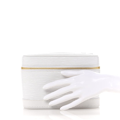 Louis Vuitton Epi Nice Mini White 2 of 7