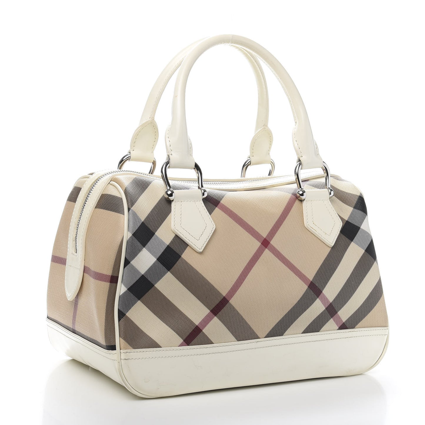 Nova Check Bowling Bag White