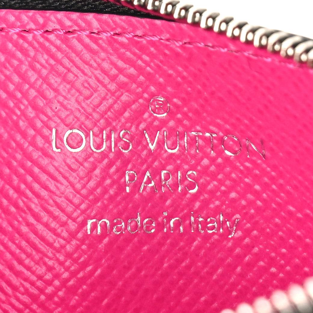 Louis Vuitton Taigarama Coin Card Holder Fuchsia 6 of 8