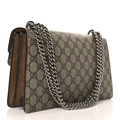 Gucci GG Supreme Monogram Small Dionysus Shoulder Bag Taupe 2 of 8