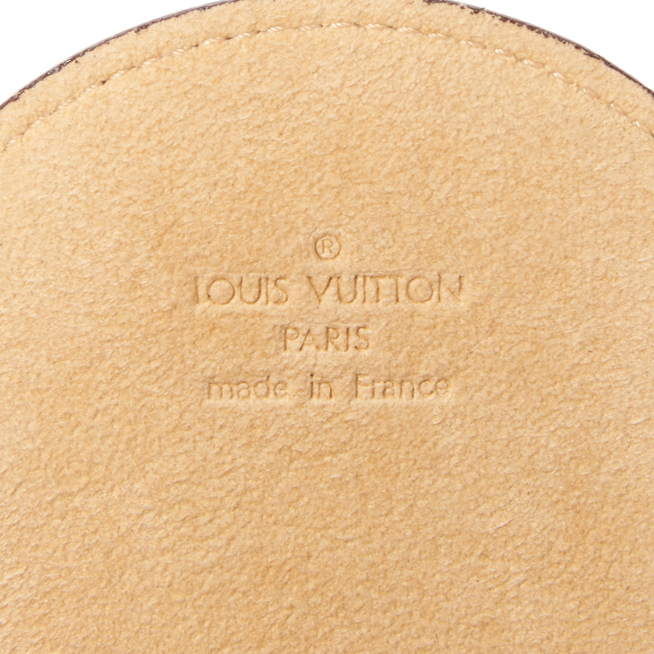 Monogram Glasses Sunglasses Case w Flap