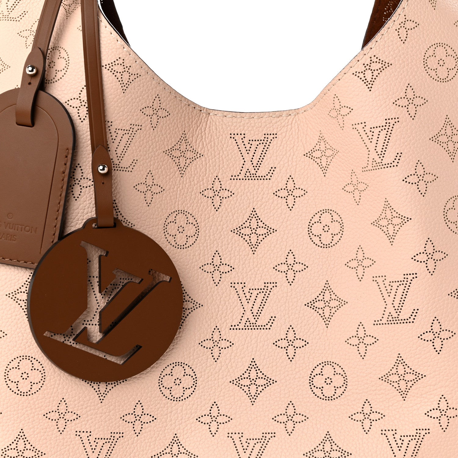 Louis Vuitton Mahina Carmel Hobo Creme 7 of 9