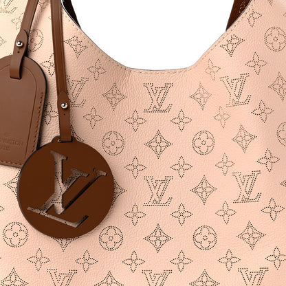 Louis Vuitton Mahina Carmel Hobo Creme 7 of 9