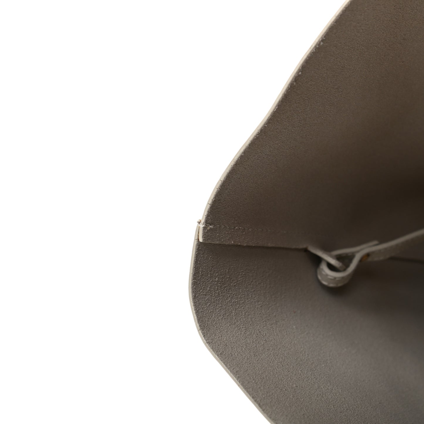 Calfskin Medium Shopping Tote Porcellana