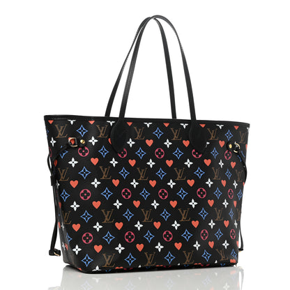 Louis Vuitton Game On Neverfull MM Black 4 of 11