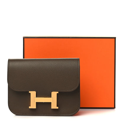 Hermes Evercolor Verso Constance Slim Wallet Toundra Beton 9 of 9