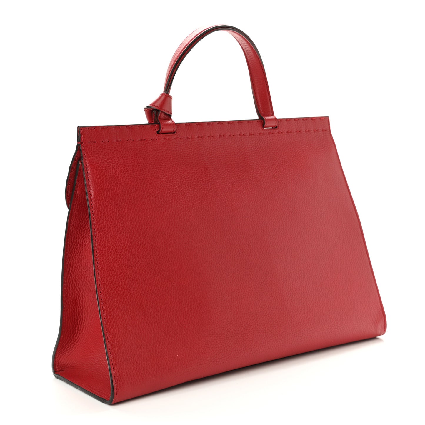 Calfskin Feline Medium GG Marmont Top Handle Bag Vulcanic Red