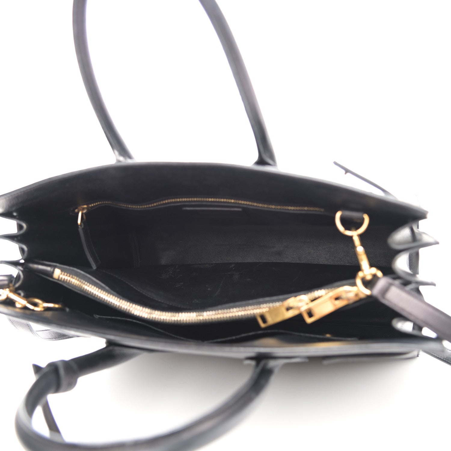 Saint Laurent Calfskin Small Sac De Jour Black 7 of 22