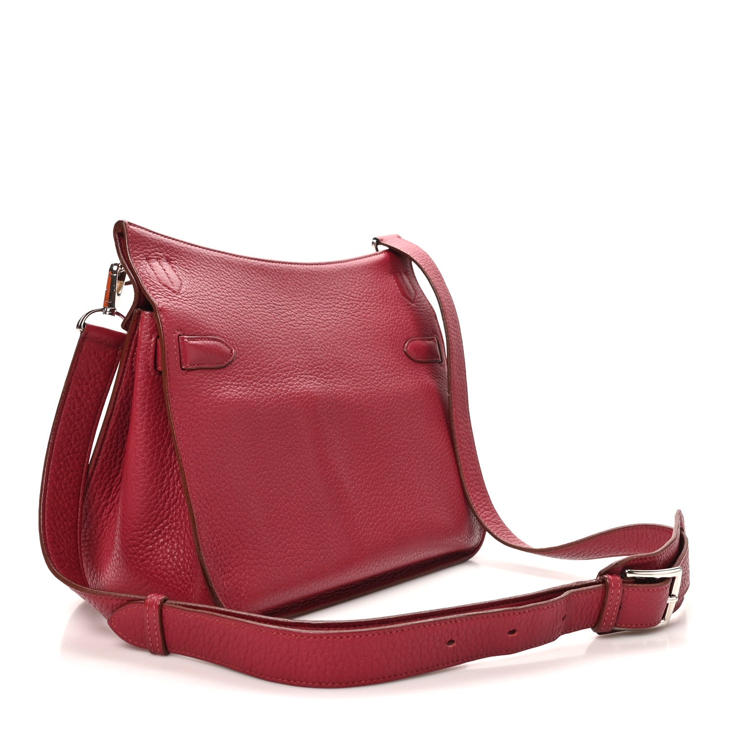 Hermes Taurillon Clemence Jypsiere 28 Rubis 3 of 12