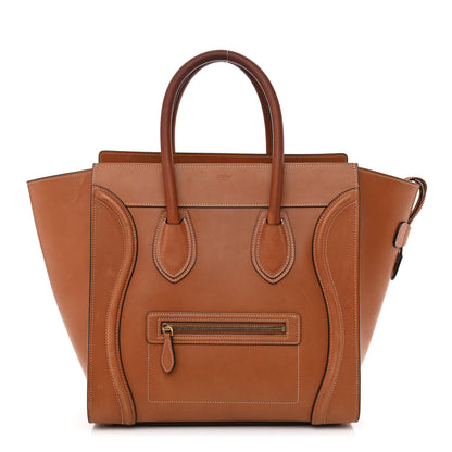 Celine Natural Calfskin Luggage Tan 1 of 15