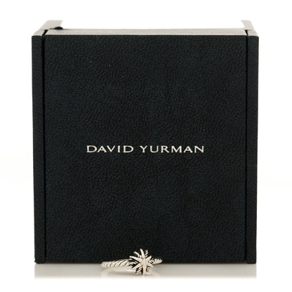 David Yurman Sterling Silver Diamond Petite Starburst Ring 45 3.25 6 of 6