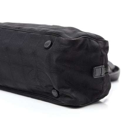 Chanel Nylon Travel Bowler Black 7 of 10