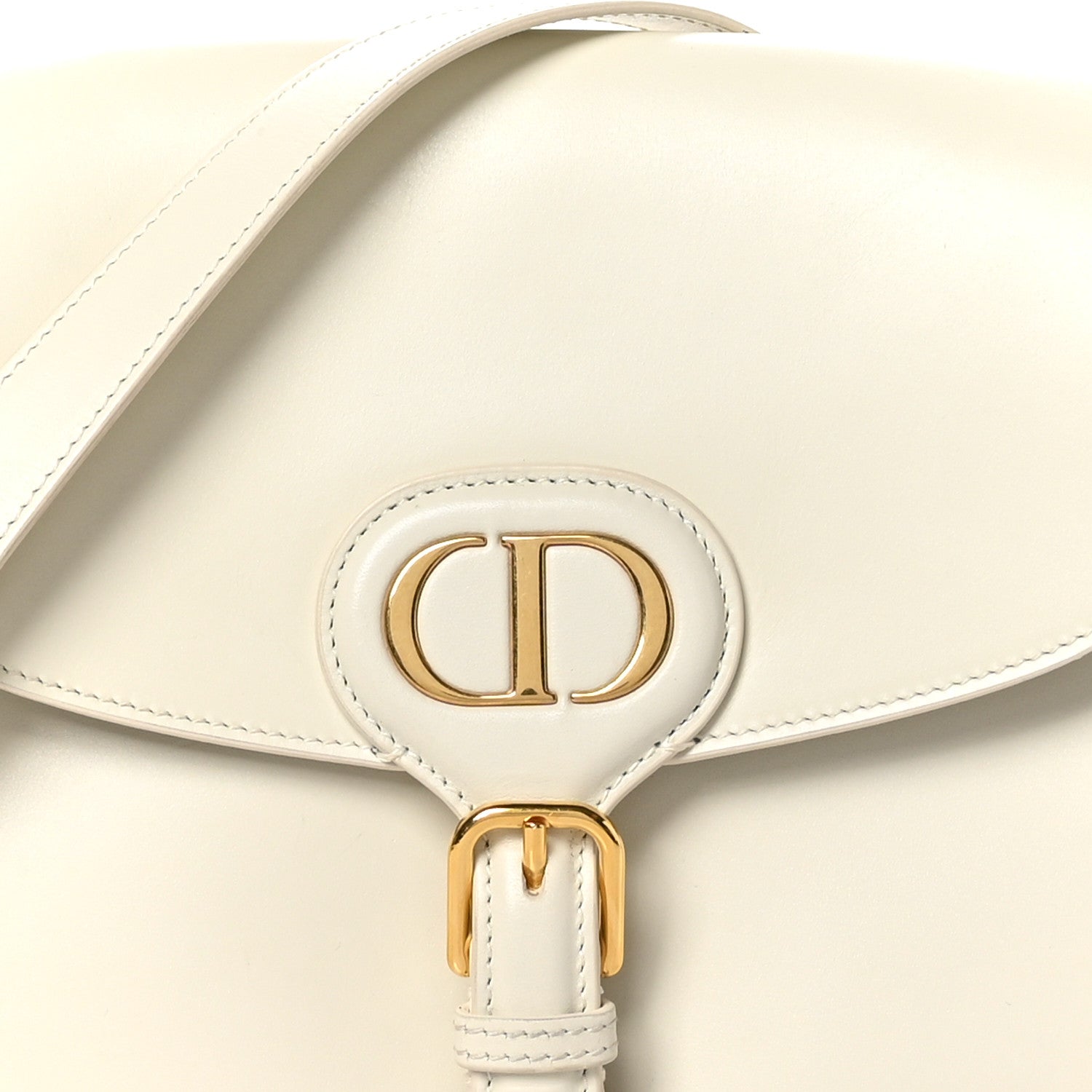 Christian Dior Box Calfskin Medium Bobby Flap Latte 7 of 9