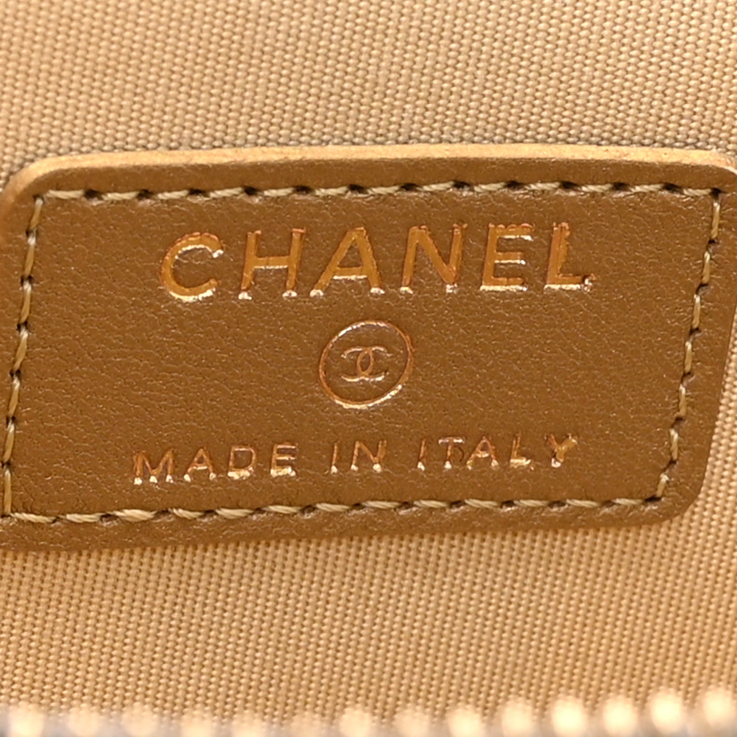 Chanel Lambskin Quilted Pearl Crush Mini Vanity Case With Chain Light Purple 6 of 10