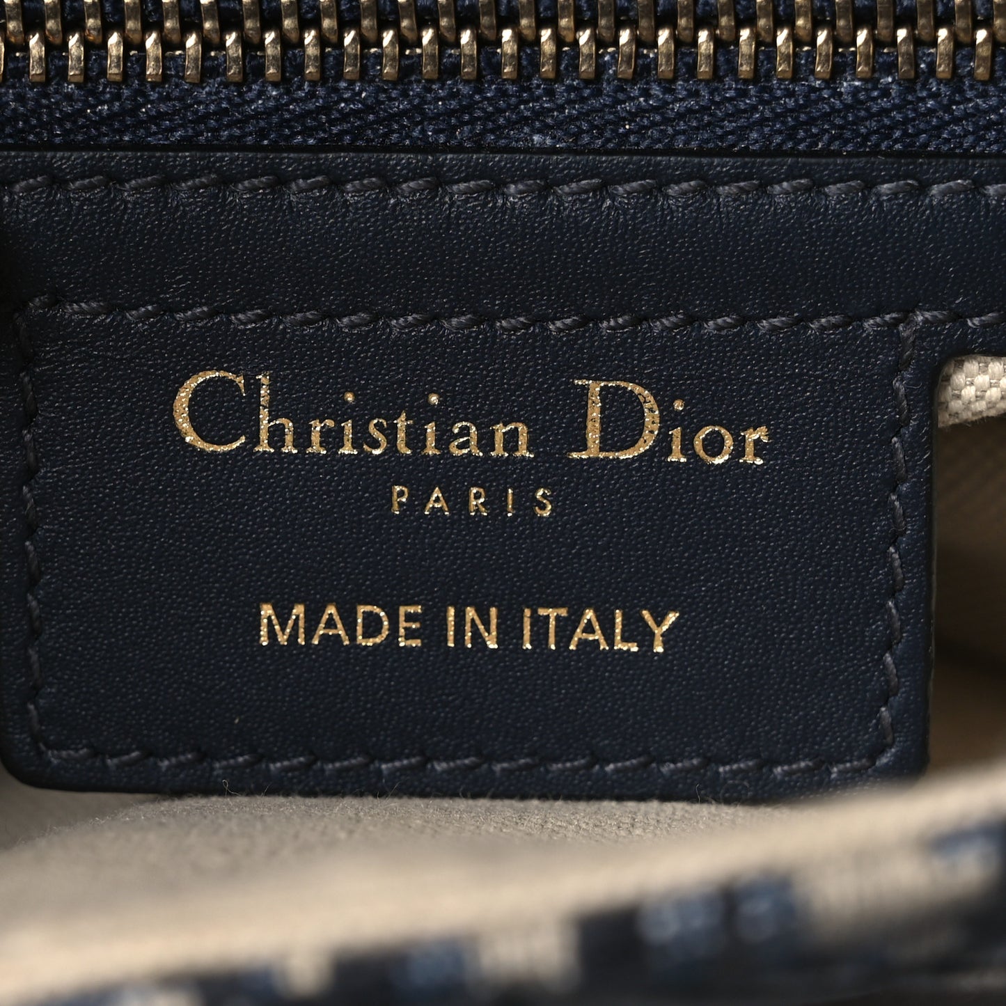 Oblique Saddle Bag Blue