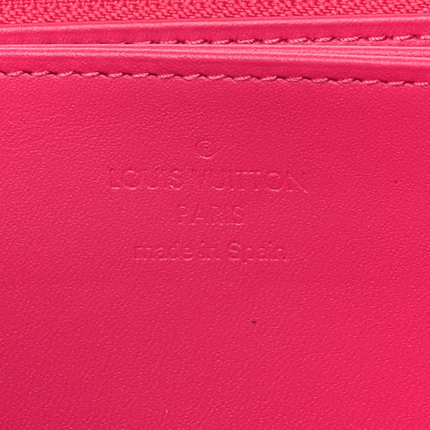 Louis Vuitton Vernis Valentine Zippy Wallet Fuchsia 6 of 8