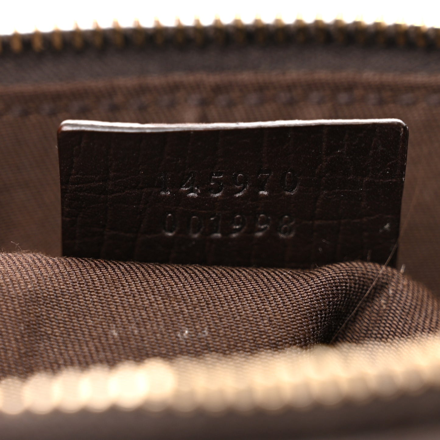 Monogram Web Pochette Dark Brown