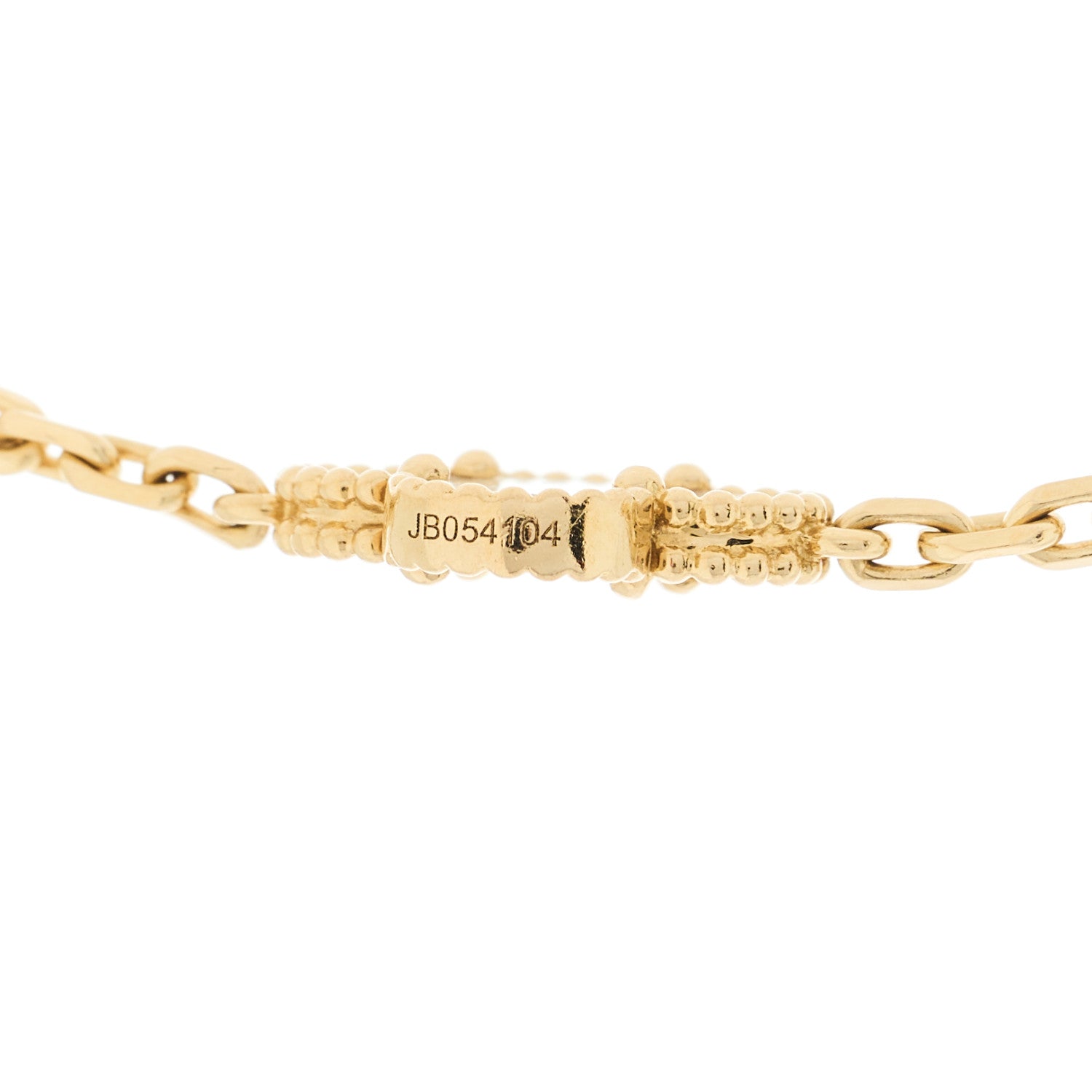 Van Cleef & Arpels 18K Yellow Gold Mother of Pearl 10 Motifs Vintage Alhambra Necklace 6 of 6