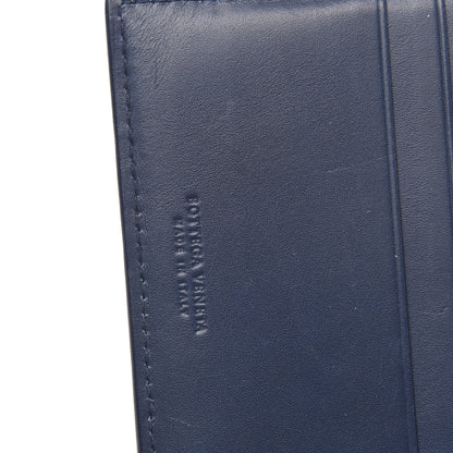 Bottega Veneta Nappa Intrecciato Bi-Fold Wallet Denim 6 of 8