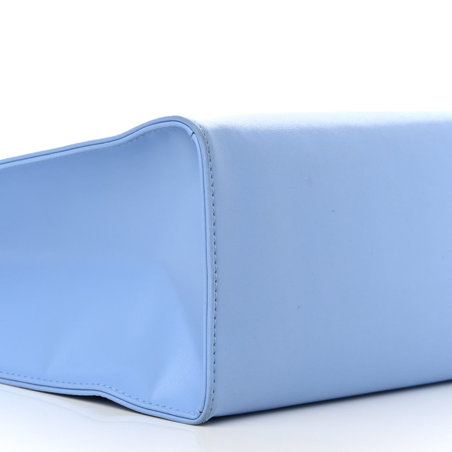 Telfar Vegan Leather Medium Shopping Bag Cerulean 5 of 16
