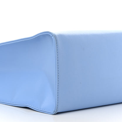 Telfar Vegan Leather Medium Shopping Bag Cerulean 5 of 16