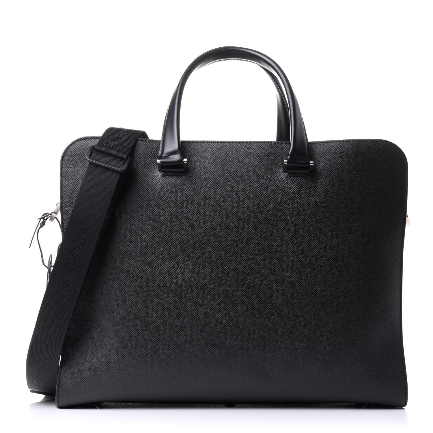 Louis Vuitton Taiga Briefcase Black 1 of 14