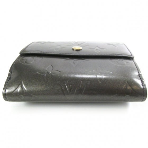 Mat Monogram Elise Wallet Black