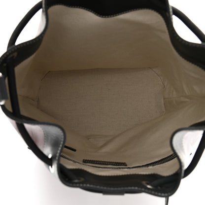 Burberry Mega Check Chesterton Drawstring Bucket Bag Brown Black 5 of 12