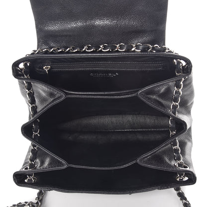 Chanel Caviar Quilted Accordion Mademoiselle Flap Black 5 of 10
