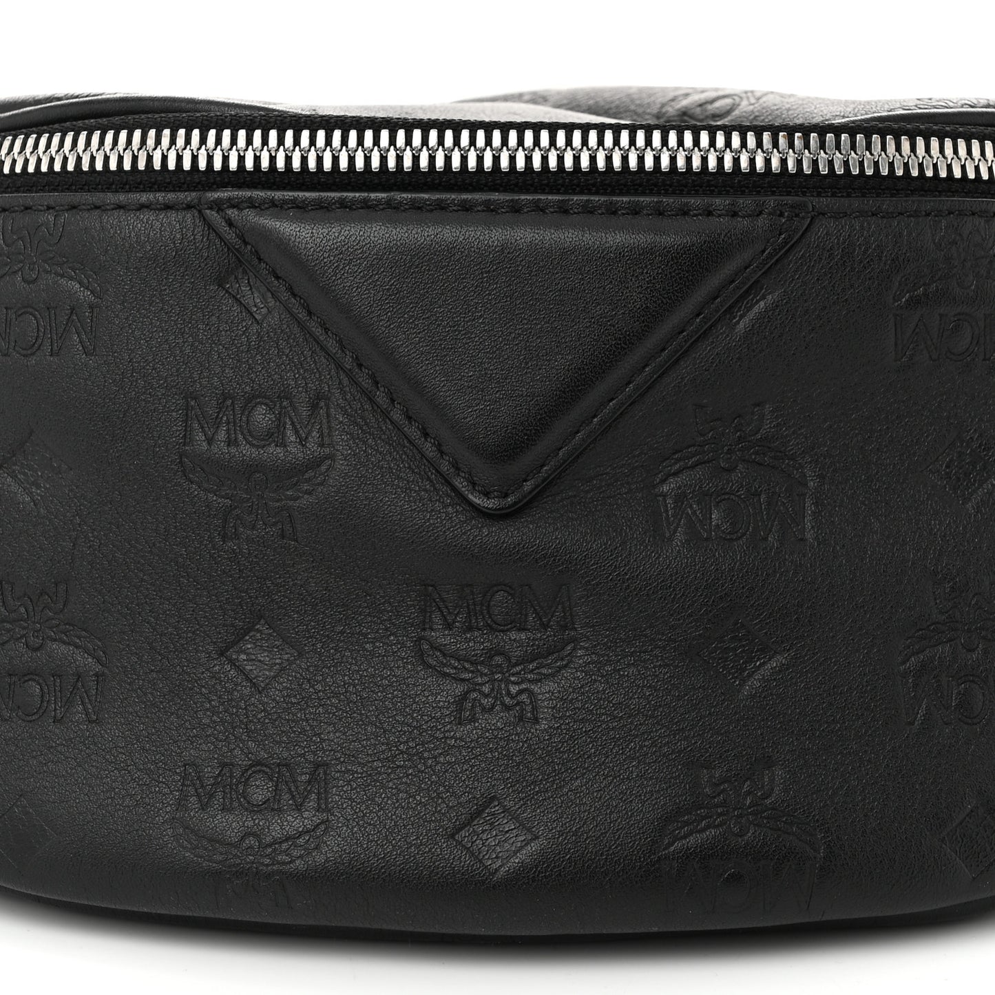 Calfskin Ottomar Monogram Fursten Belt Bag Black
