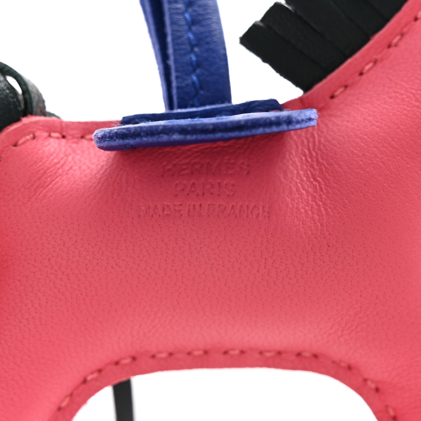 Milo Lambskin Grigri Rodeo Horse Bag Charm PM Rose Azalee Vert Cypress Bleu Electrique