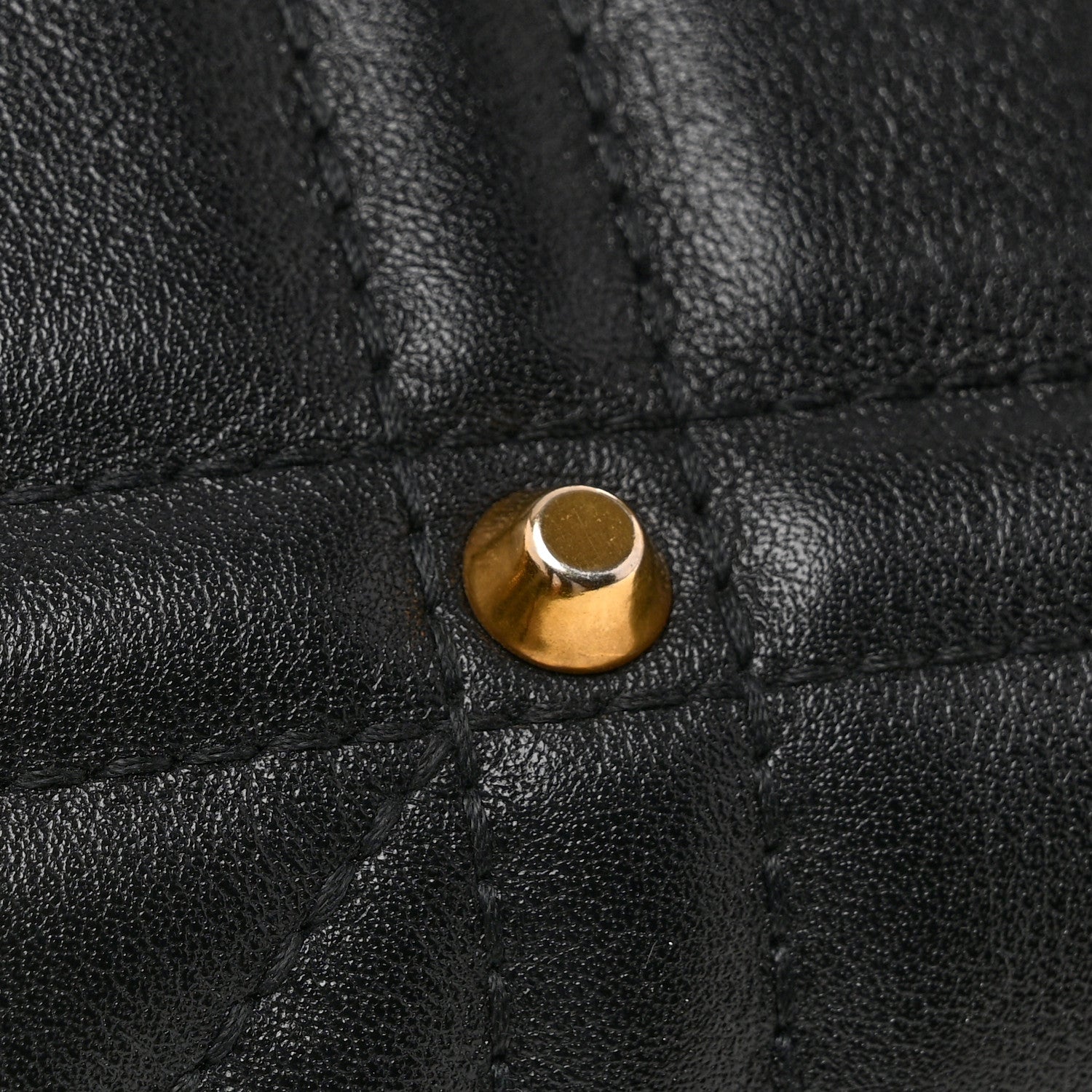 Gucci Calfskin Matelasse Studded Small Pearly GG Marmont Shoulder Bag Black 13 of 13