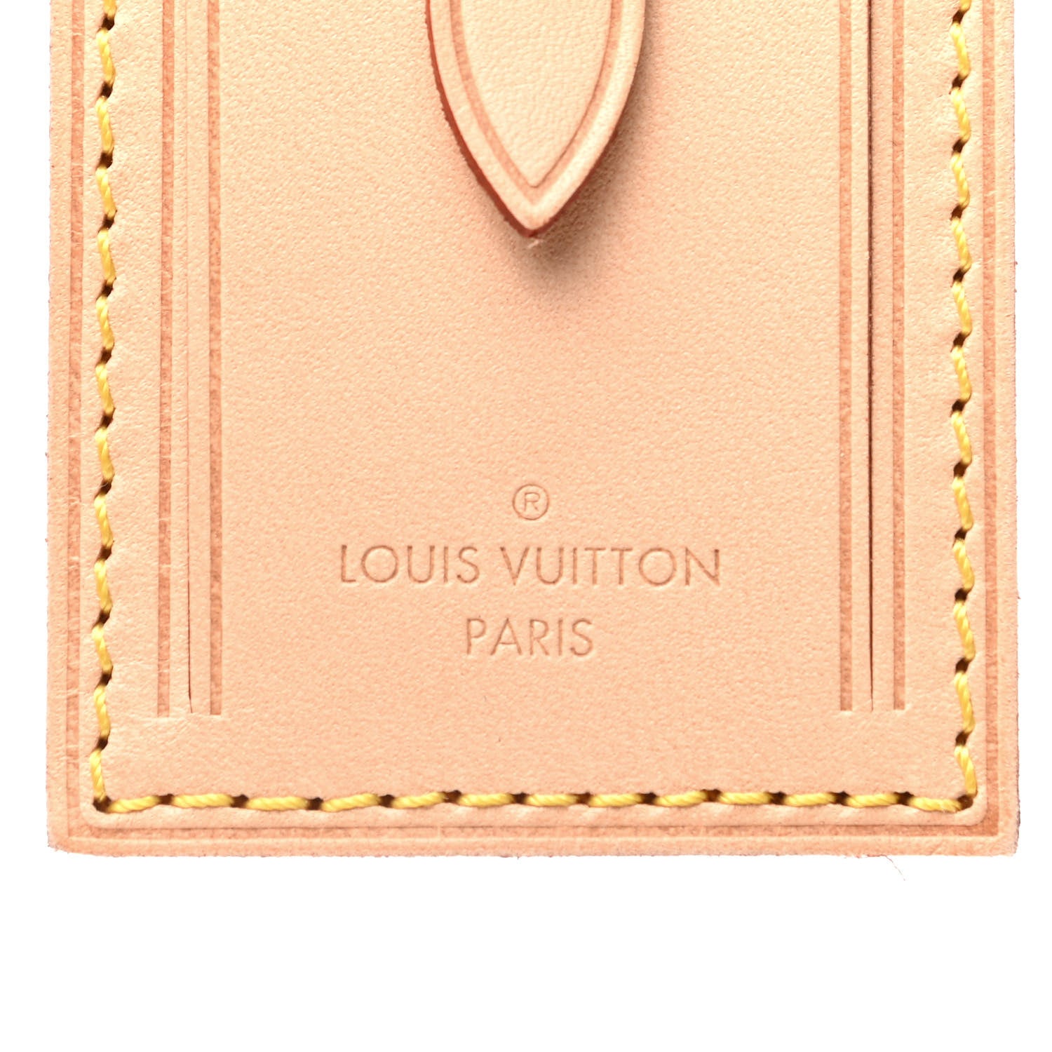 Louis Vuitton Vachetta Luggage Tag 3 of 4