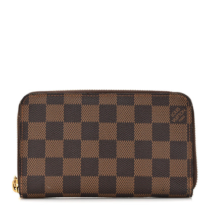 Louis Vuitton Damier Ebene Zippy Compact Wallet 1 of 11