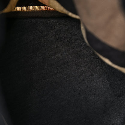 Burberry Canvas Mega Check Medium Ashby Hobo Black 14 of 24