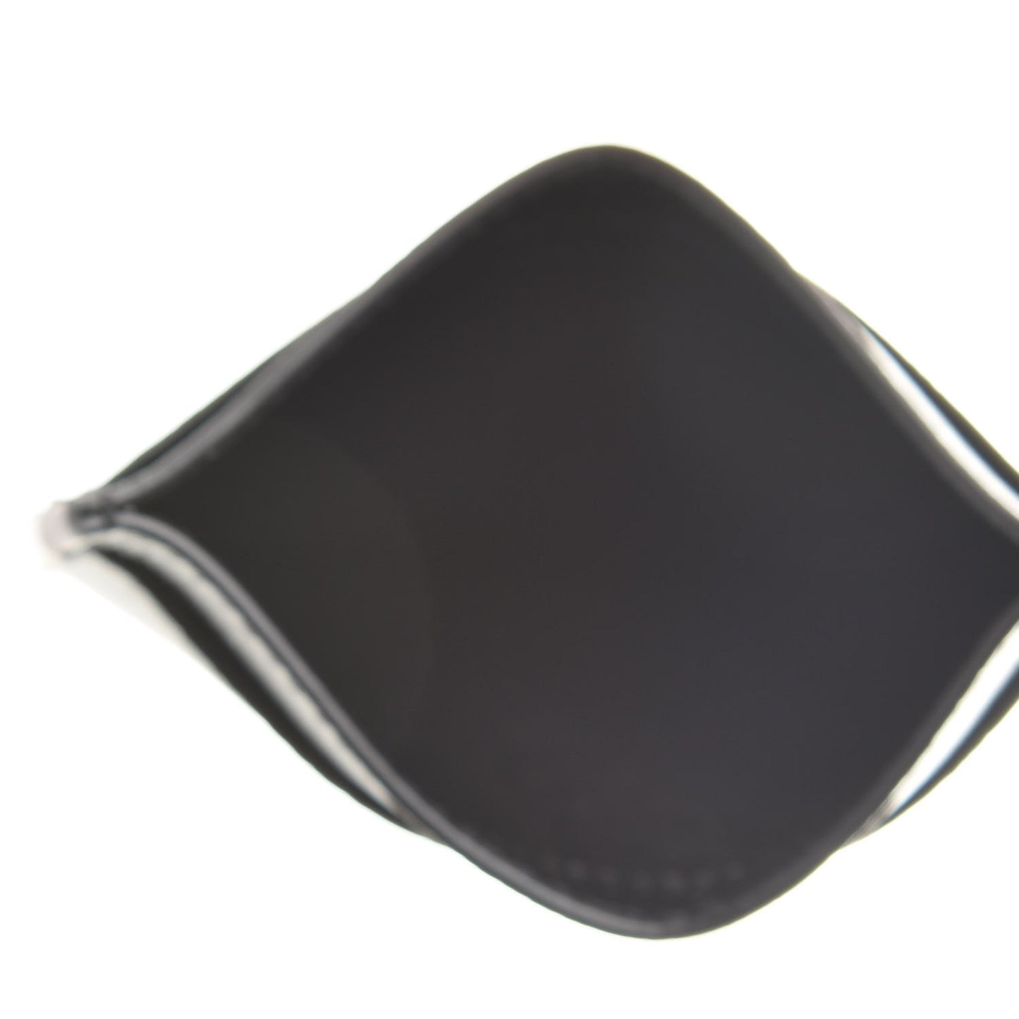 Textured Calfskin Belle De Jour Card Case Black