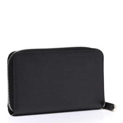 Louis Vuitton Epi Zippy Compact Wallet Black 3 of 9