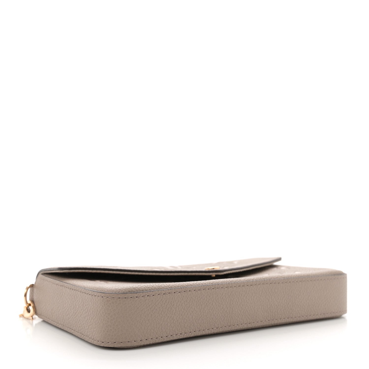Louis Vuitton Empreinte Monogram Giant Felicie Pochette Tourterelle Creme 5 of 11