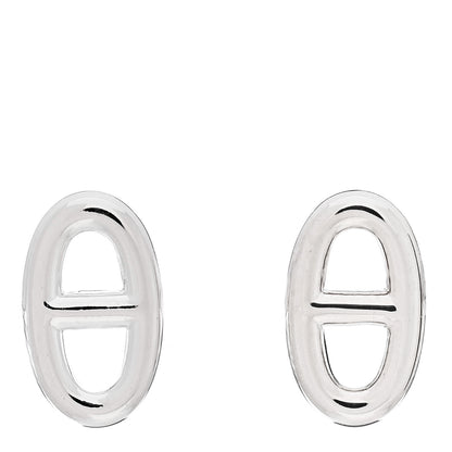 Hermes Sterling Silver TPM Farandole Earrings 1 of 6