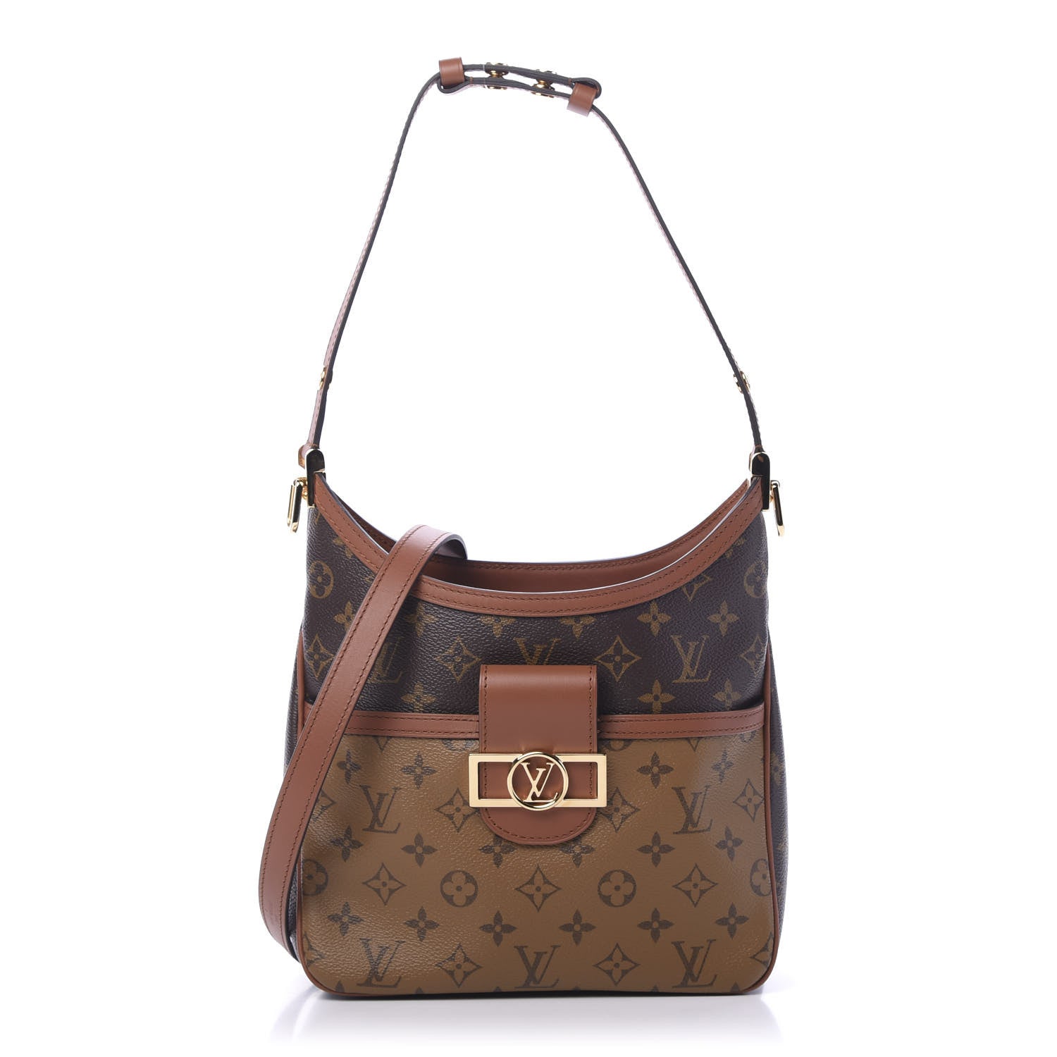 Louis Vuitton Reverse Monogram Dauphine Hobo PM 1 of 10