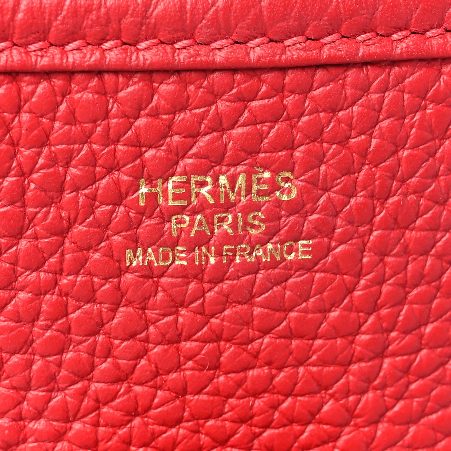 Hermes Taurillon Clemence Evelyne III PM Rouge Tomate 5 of 8