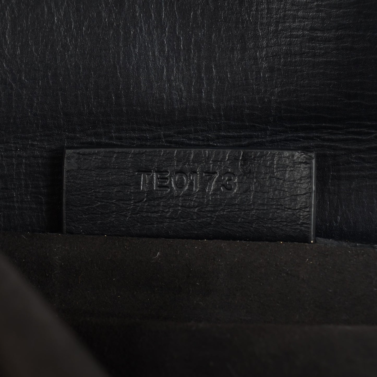 Textured Calfskin Medium Pandora Box Crossbody Bag Black