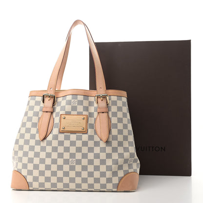 Louis Vuitton Damier Azur Hampstead MM 10 of 10