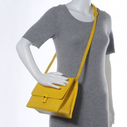 Balenciaga Agneau Padlock All Day Yellow 2 of 9