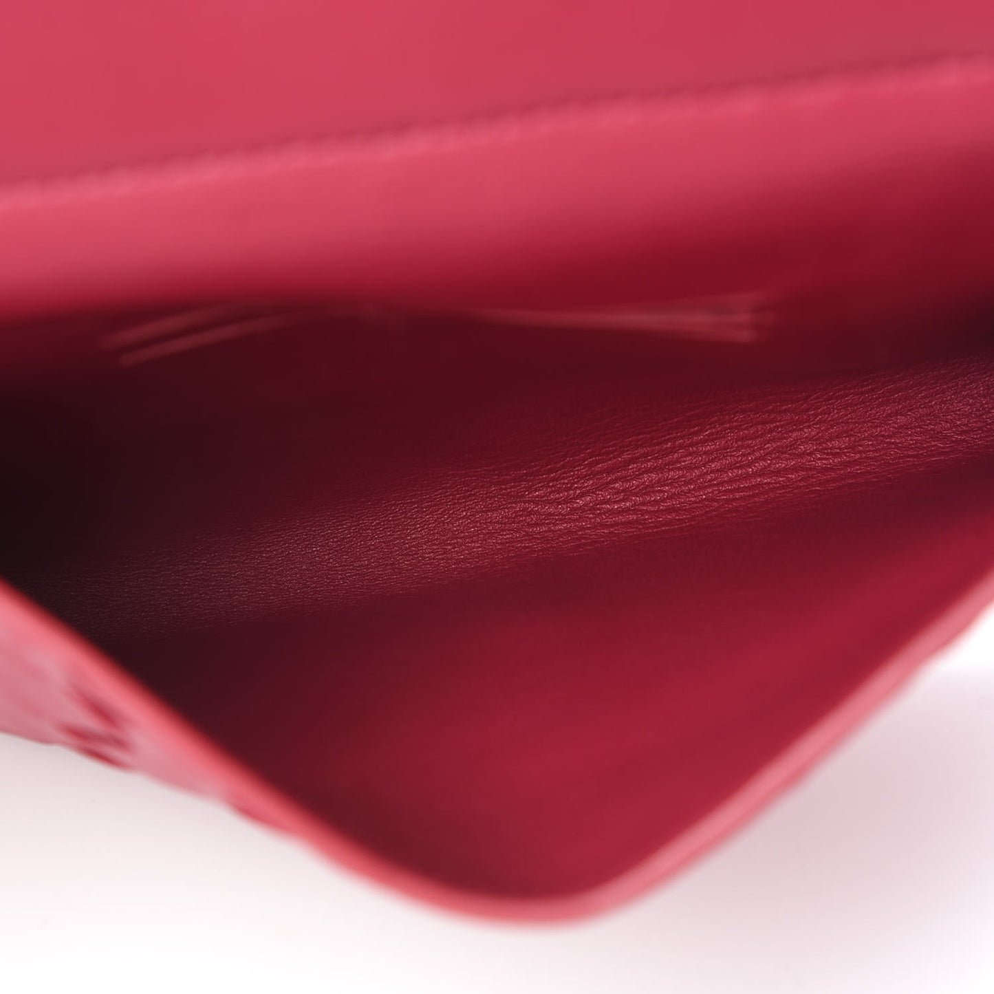 Nappa Intrecciato Flap Crossbody Amaranto