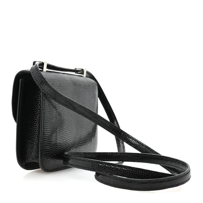 Hermes Lizard Niloticus Micro Constance 14 Black 3 of 11