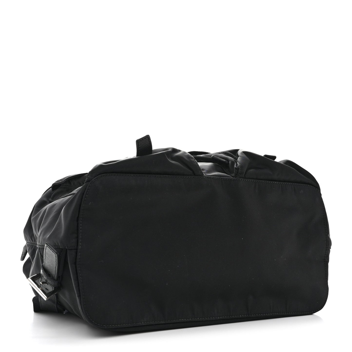 Re-Nylon Saffiano Medium Backpack Black