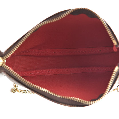 Louis Vuitton Damier Ebene Mini Pochette Accessories 5 of 8