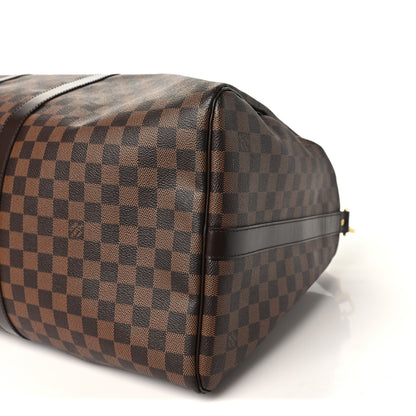 Louis Vuitton Damier Ebene Keepall Bandouliere 55 8 of 8